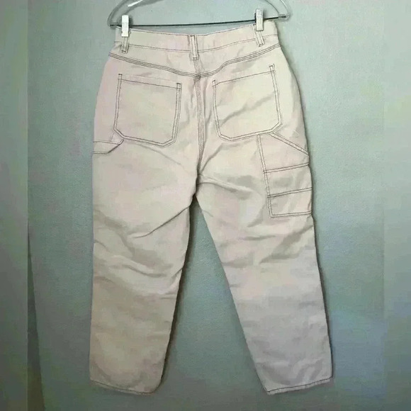 Simple Society Beige Cream Jeans 11/30 - Picture 7 of 10